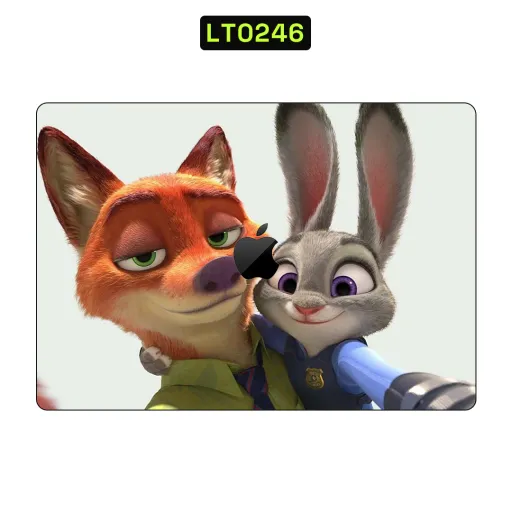 Premium Cartoon Laptops Skin - Wholesale | Nexa Skins — LT0246 - Cartoon Raw Skins (disney, zootopia, animation)