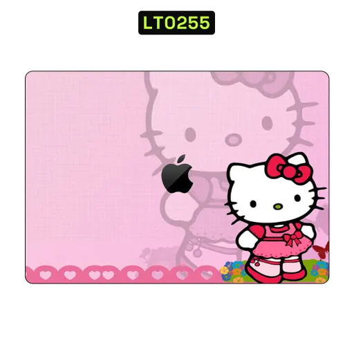 Premium Cartoon Laptops Skin - Wholesale | Nexa Skins — LT0255 - Cartoon Raw Skins (hello kitty, pink, kawaii)