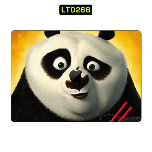 Premium Cartoon Laptops Skin - Wholesale | Nexa Skins — LT0266 - Cartoon Raw Skins (panda, yellow, cute)