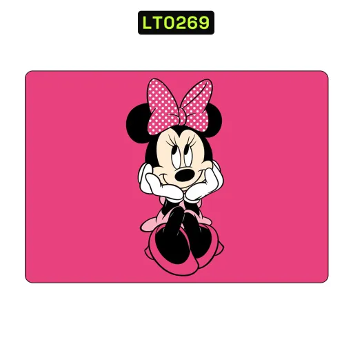 Premium Cartoon Laptops Skin - Wholesale | Nexa Skins — LT0269 - Cartoon Raw Skins (minnie mouse, disney, pink)