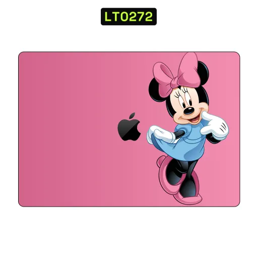 Premium Cartoon Laptops Skin - Wholesale | Nexa Skins — LT0272 - Cartoon Raw Skins (minnie mouse, disney, pink)