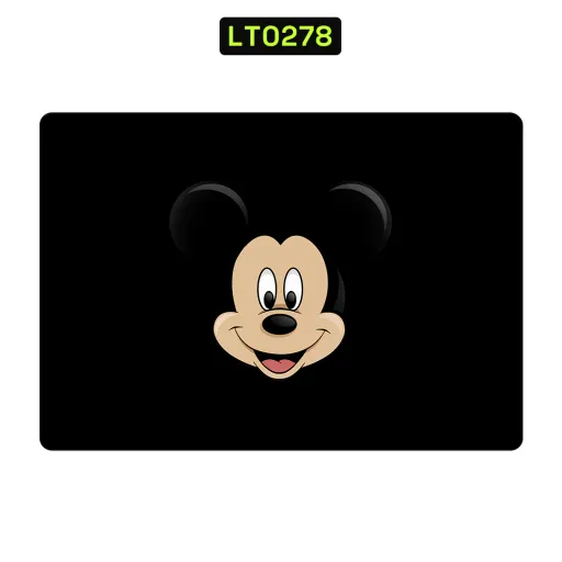 Premium Cartoon Laptops Skin - Wholesale | Nexa Skins — LT0278 - Cartoon Raw Skins (mickey mouse, disney, black)