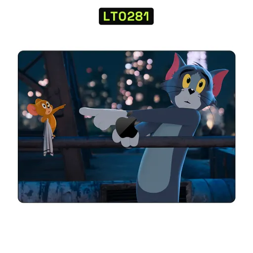 Premium Cartoon Laptops Skin - Wholesale | Nexa Skins — LT0281 - Cartoon Raw Skins (tom and jerry, animation, blue)