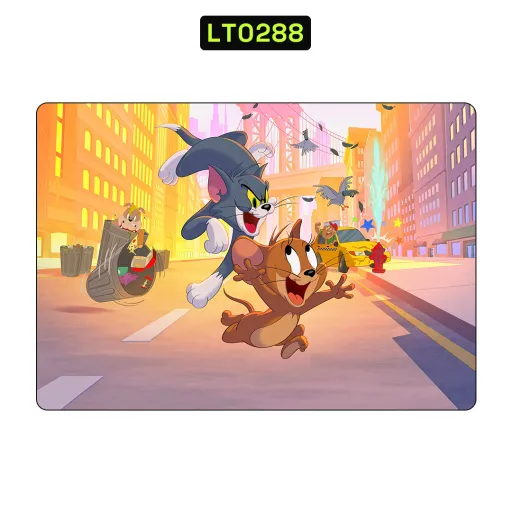 Premium Cartoon Laptops Skin - Wholesale | Nexa Skins — LT0288 - Cartoon Raw Skins (tom and jerry, animation, city chase)
