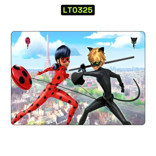 Premium Cartoon Laptops Skin - Wholesale | Nexa Skins — LT0325 - Cartoon Raw Skins (miraculous, ladybug, paris)