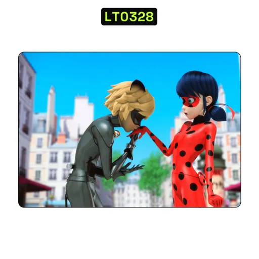 Premium Cartoon Laptops Skin - Wholesale | Nexa Skins — LT0328 - Cartoon Raw Skins (miraculous, ladybug, cat noir)