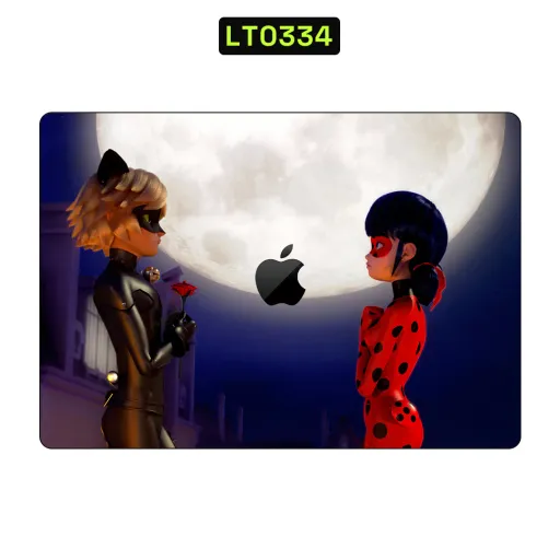 Premium Cartoon Laptops Skin - Wholesale | Nexa Skins — LT0334 - Cartoon Raw Skins (miraculous, ladybug, cat noir)