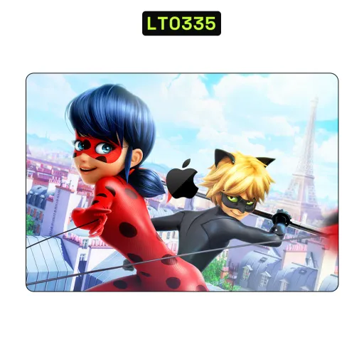 Premium Cartoon Laptops Skin - Wholesale | Nexa Skins — LT0335 - Cartoon Raw Skins (miraculous, ladybug, paris)