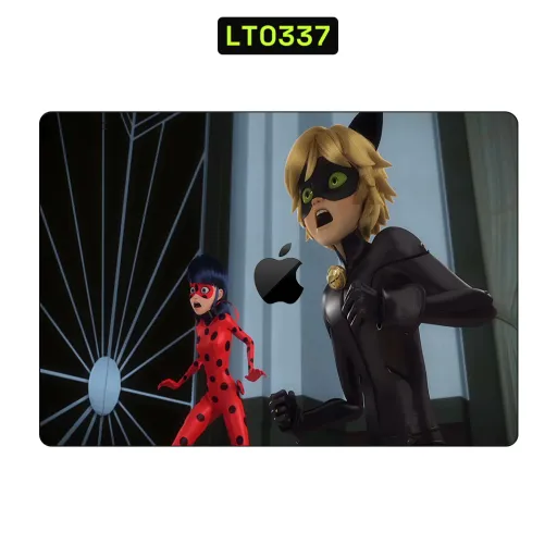 Premium Cartoon Laptops Skin - Wholesale | Nexa Skins — LT0337 - Cartoon Raw Skins (miraculous, ladybug, cat noir)
