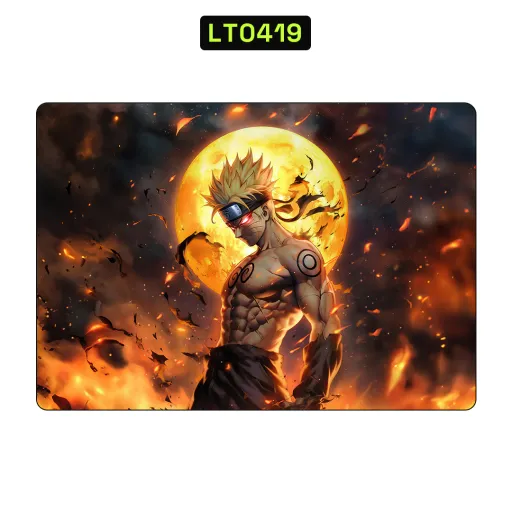 Premium Cartoon Laptops Skin - Wholesale | Nexa Skins — LT0419 - Cartoon Raw Skins (naruto, anime, orange)