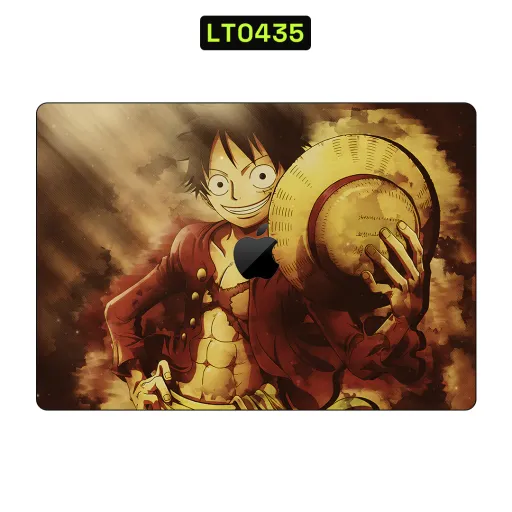 Premium Cartoon Laptops Skin - Wholesale | Nexa Skins — LT0435 - Cartoon Raw Skins (anime, luffy, straw hat)