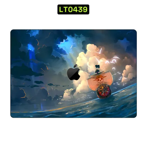 Premium Cartoon Laptops Skin - Wholesale | Nexa Skins — LT0439 - Cartoon Raw Skins (anime, pirate ship, ocean)