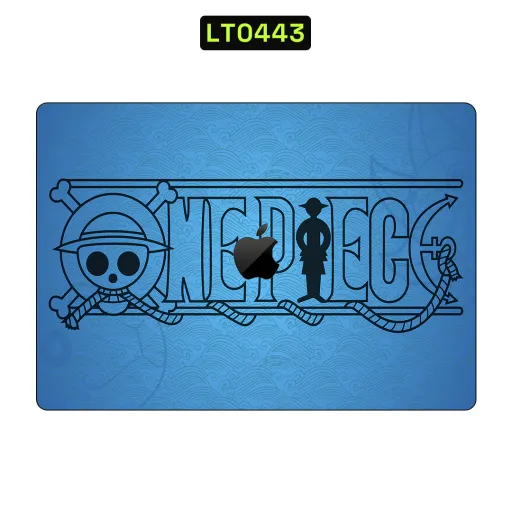 Premium Cartoon Laptops Skin - Wholesale | Nexa Skins — LT0443 - Cartoon Raw Skins (one piece, anime, blue)