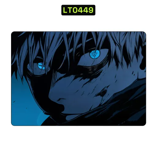 Premium Cartoon Laptops Skin - Wholesale | Nexa Skins — LT0449 - Cartoon Raw Skins (anime, blue, jujutsu kaisen)