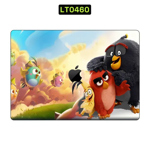 Premium Cartoon Laptops Skin - Wholesale | Nexa Skins — LT0460 - Cartoon Raw Skins (angry birds, video game, colorful)
