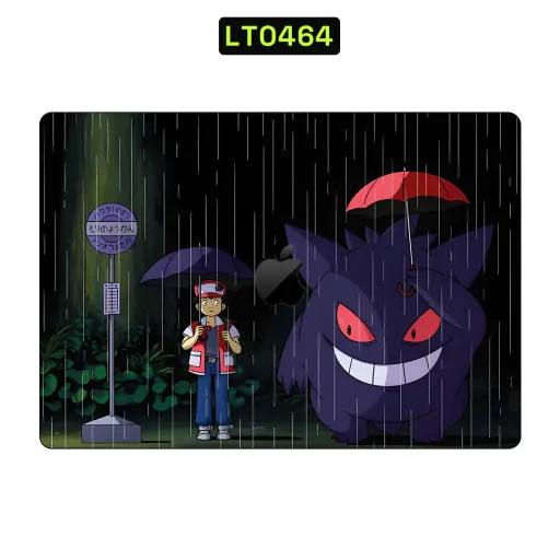 Premium Cartoon Laptops Skin - Wholesale | Nexa Skins — LT0464 - Cartoon Raw Skins (pokemon, gengar, anime)