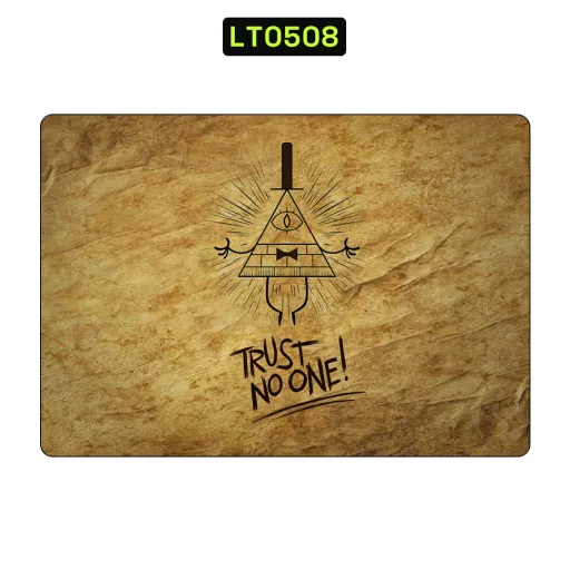Premium Cartoon Laptops Skin - Wholesale | Nexa Skins — LT0508 - Cartoon Raw Skins (gravity falls, bill cipher, parchment)
