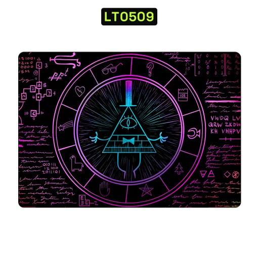 Premium Cartoon Laptops Skin - Wholesale | Nexa Skins — LT0509 - Cartoon Raw Skins (gravity falls, neon, mystical)