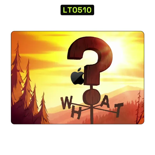 Premium Cartoon Laptops Skin - Wholesale | Nexa Skins — LT0510 - Cartoon Raw Skins (gravity falls, animation, sunset)