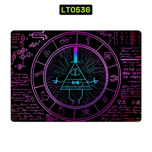 Premium Cartoon Laptops Skin - Wholesale | Nexa Skins — LT0536 - Cartoon Raw Skins (gravity falls, neon, illuminati)