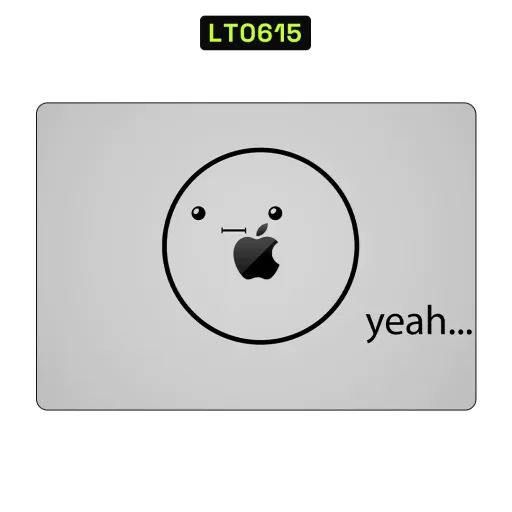Premium Cartoon Laptops Skin - Wholesale | Nexa Skins — LT0615 - Cartoon Raw Skins (funny, apple, minimalist)