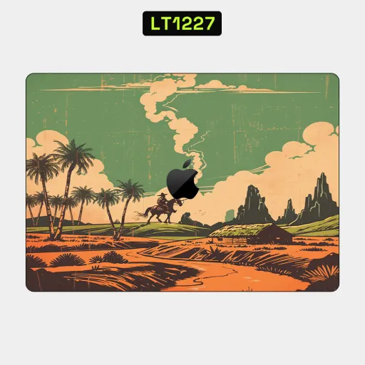Premium Country & City Laptops Skin - Wholesale | Nexa Skins — LT1227 - Country & City Raw Skins (retro, landscape, cowboy)