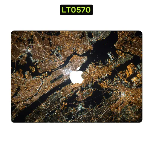 Premium Country & City Laptops Skin - Wholesale | Nexa Skins — LT0570 - Country & City Raw Skins (cityscape, night lights, aerial view)