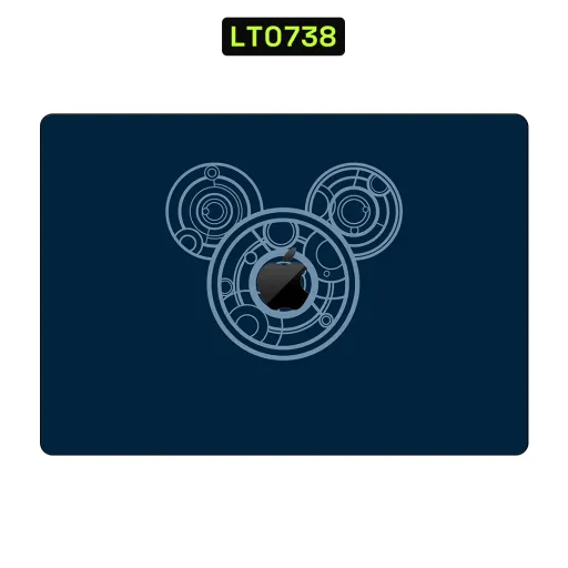 Premium Cypher & Machine Laptops Skin - Wholesale | Nexa Skins — LT0738 - Cypher & Machine Raw Skins (gallifreyan, mickey, blue)