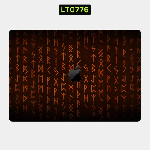Premium Cypher & Machine Laptops Skin - Wholesale | Nexa Skins — LT0776 - Cypher & Machine Raw Skins (runes, symbols, norse)