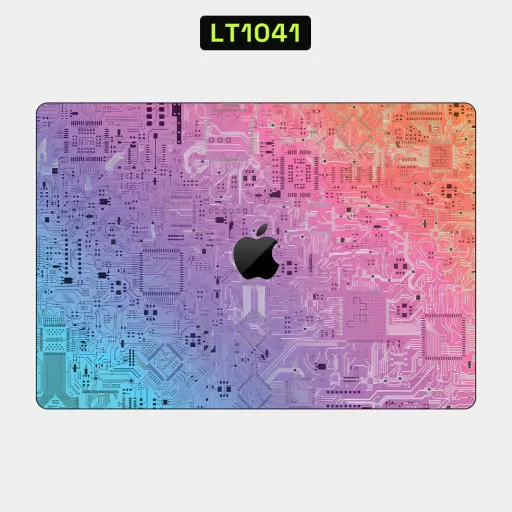 Premium Cypher & Machine Laptops Skin - Wholesale | Nexa Skins — LT1041 - Cypher & Machine Raw Skins (circuit board, motherboard, gradient)