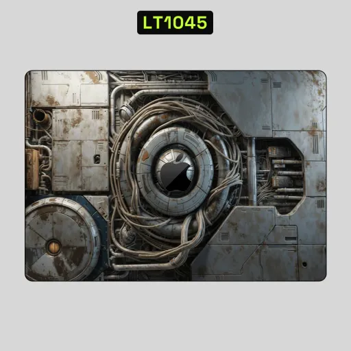 Premium Cypher & Machine Laptops Skin - Wholesale | Nexa Skins — LT1045 - Cypher & Machine Raw Skins (machinery, rusty, industrial)