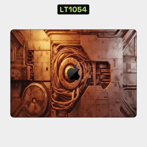 Premium Cypher & Machine Laptops Skin - Wholesale | Nexa Skins — LT1054 - Cypher & Machine Raw Skins (machinery, rusty, industrial)