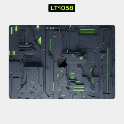 Premium Cypher & Machine Laptops Skin - Wholesale | Nexa Skins — LT1058 - Cypher & Machine Raw Skins (cyberpunk, futuristic, mech)