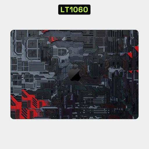 Premium Cypher & Machine Laptops Skin - Wholesale | Nexa Skins — LT1060 - Cypher & Machine Raw Skins (cyberpunk, futuristic, mechanical)