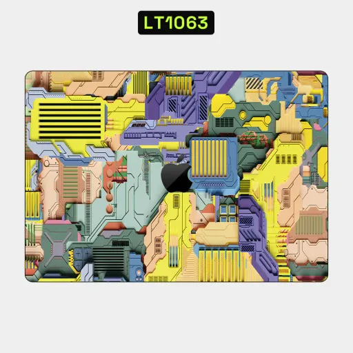 Premium Cypher & Machine Laptops Skin - Wholesale | Nexa Skins — LT1063 - Cypher & Machine Raw Skins (cyberpunk, mecha, machinery)