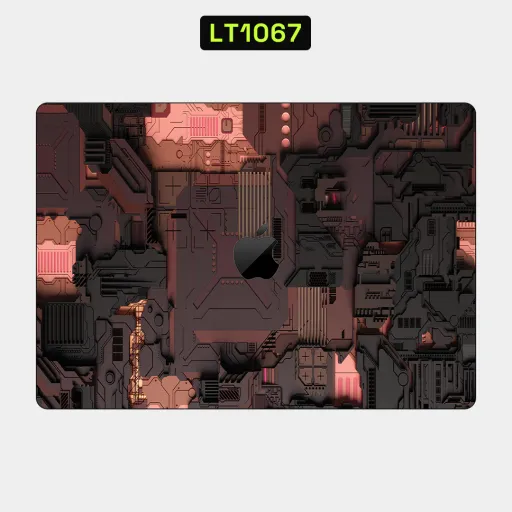 Premium Cypher & Machine Laptops Skin - Wholesale | Nexa Skins — LT1067 - Cypher & Machine Raw Skins (cyberpunk, circuit, tech)