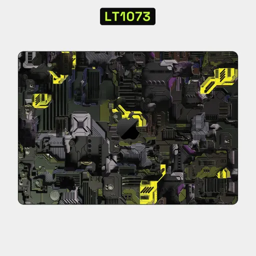 Premium Cypher & Machine Laptops Skin - Wholesale | Nexa Skins — LT1073 - Cypher & Machine Raw Skins (cyberpunk, mech, machinery)