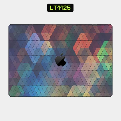 Premium Cypher & Machine Laptops Skin - Wholesale | Nexa Skins — LT1125 - Cypher & Machine Raw Skins (geometric, mosaic, multicolor)