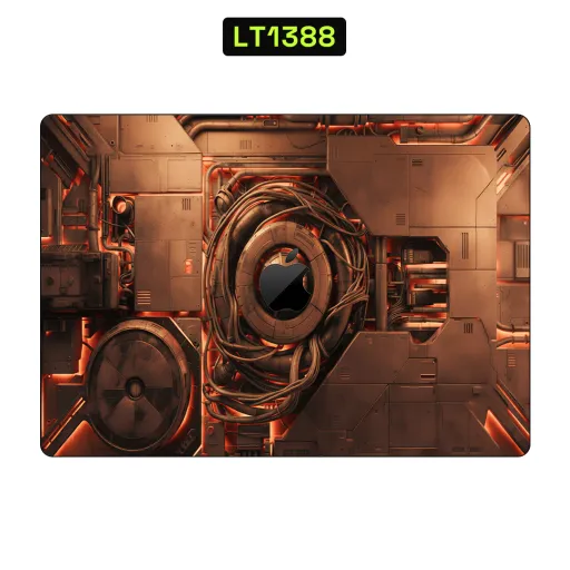Premium Cypher & Machine Laptops Skin - Wholesale | Nexa Skins — LT1388 - Cypher & Machine Raw Skins (cyberpunk, mechanical, industrial)