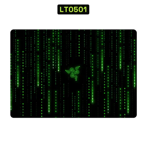 سكن Cypher & Machine بريميوم لأجهزة Laptops - بيع بالجملة | Nexa Skins — LT0501 - Cypher & Machine Raw Skins (matrix, binary, green)