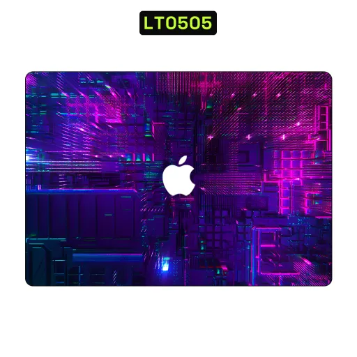 Premium Cypher & Machine Laptops Skin - Wholesale | Nexa Skins — LT0505 - Cypher & Machine Raw Skins (cyberpunk, futuristic, neon)