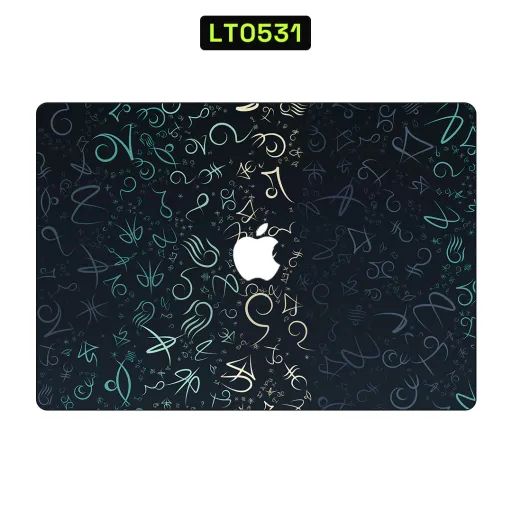 Premium Cypher & Machine Laptops Skin - Wholesale | Nexa Skins — LT0531 - Cypher & Machine Raw Skins (symbols, runes, mystical)