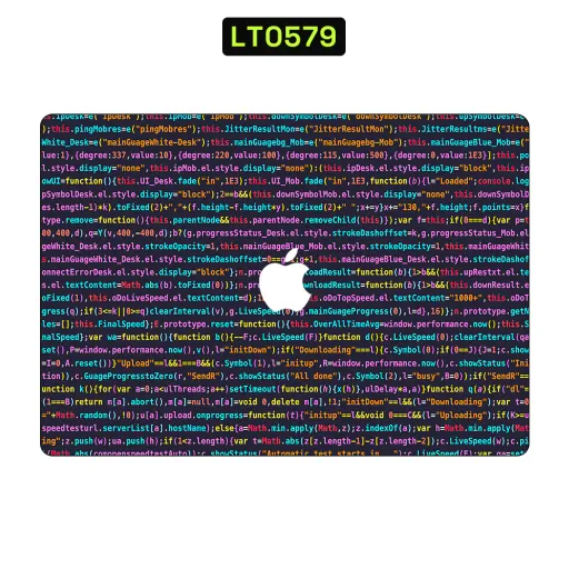 Premium Cypher & Machine Laptops Skin - Wholesale | Nexa Skins — LT0579 - Cypher & Machine Raw Skins (coding, programming, code)