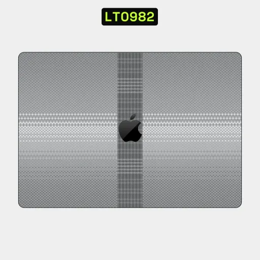 Premium Fabrics Laptops Skin - Wholesale | Nexa Skins — LT0982 - Fabrics Raw Skins (tartan, plaid, grey)