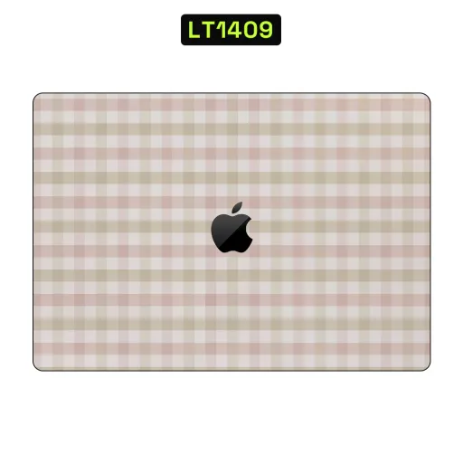Premium Fabrics Laptops Skin - Wholesale | Nexa Skins — LT1409 - Fabrics Raw Skins (plaid, pastel, checkered)
