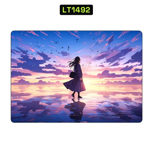 Premium Girls Laptops Skin - Wholesale | Nexa Skins — LT1492 - Girls Raw Skins (anime, sunset, sky)