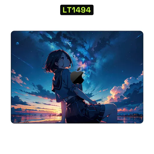 Premium Girls Laptops Skin - Wholesale | Nexa Skins — LT1494 - Girls Raw Skins (anime, sunset, sky)