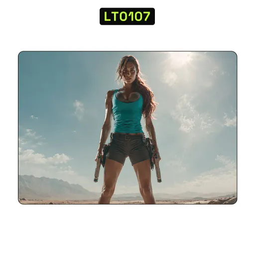 Premium Girls Laptops Skin - Wholesale | Nexa Skins — LT0107 - Girls Raw Skins (action hero, adventure, desert)