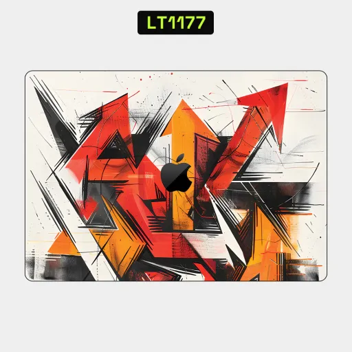 Premium Graffiti & Paint Laptops Skin - Wholesale | Nexa Skins — LT1177 - Graffiti & Paint Raw Skins (abstract, sketch, arrows)