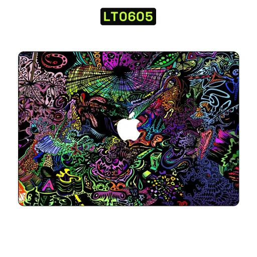 Premium Graffiti & Paint Laptops Skin - Wholesale | Nexa Skins — LT0605 - Graffiti & Paint Raw Skins (psychedelic, abstract, colorful)